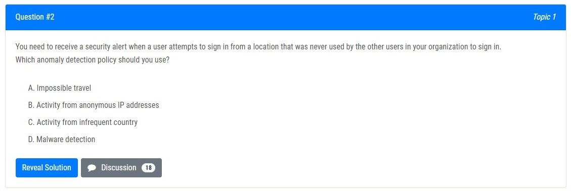 ExamTopics Discussion